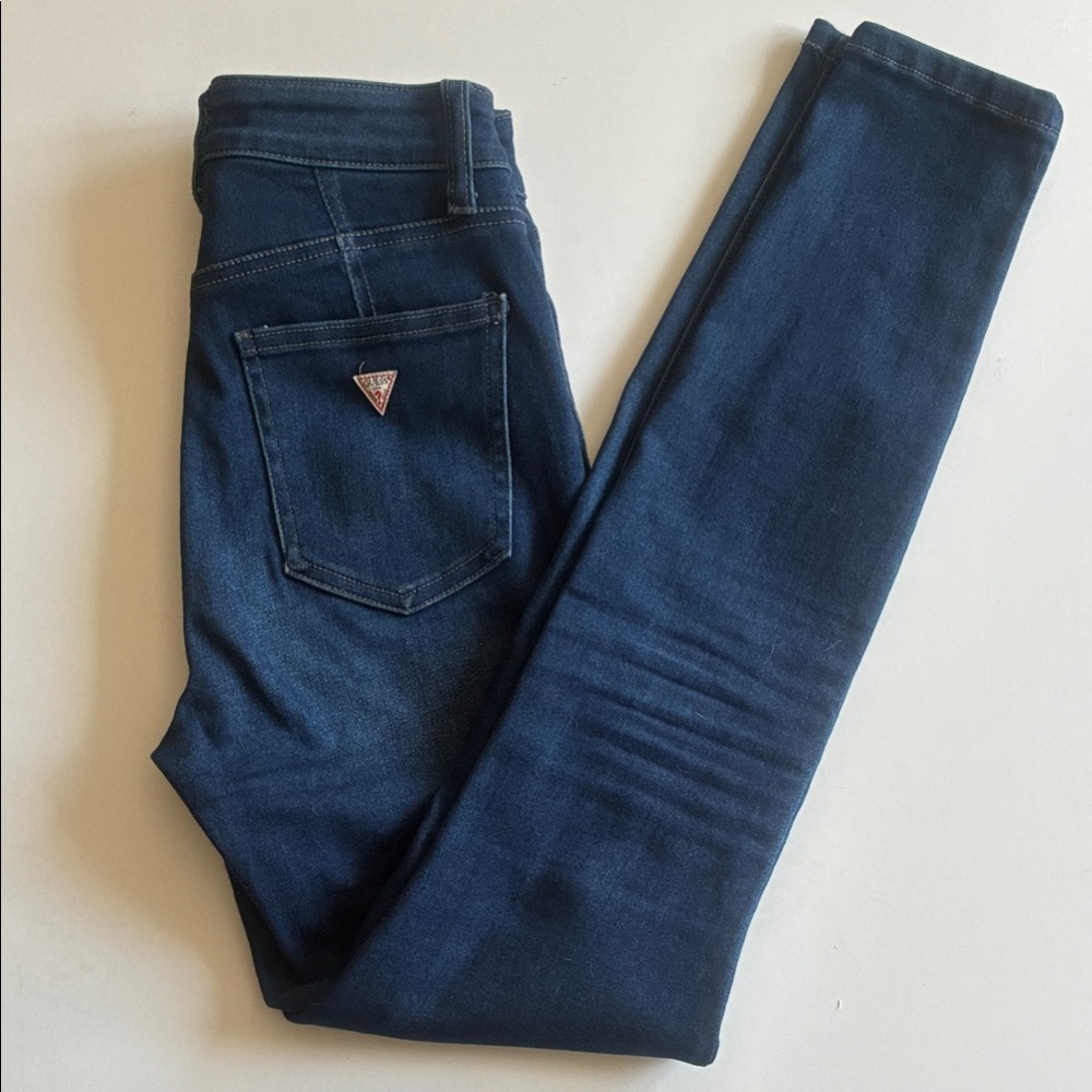 Guess Women's Dark Blue Skinny Jeans